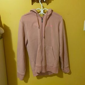 Pink Zip up Hoodie size medium